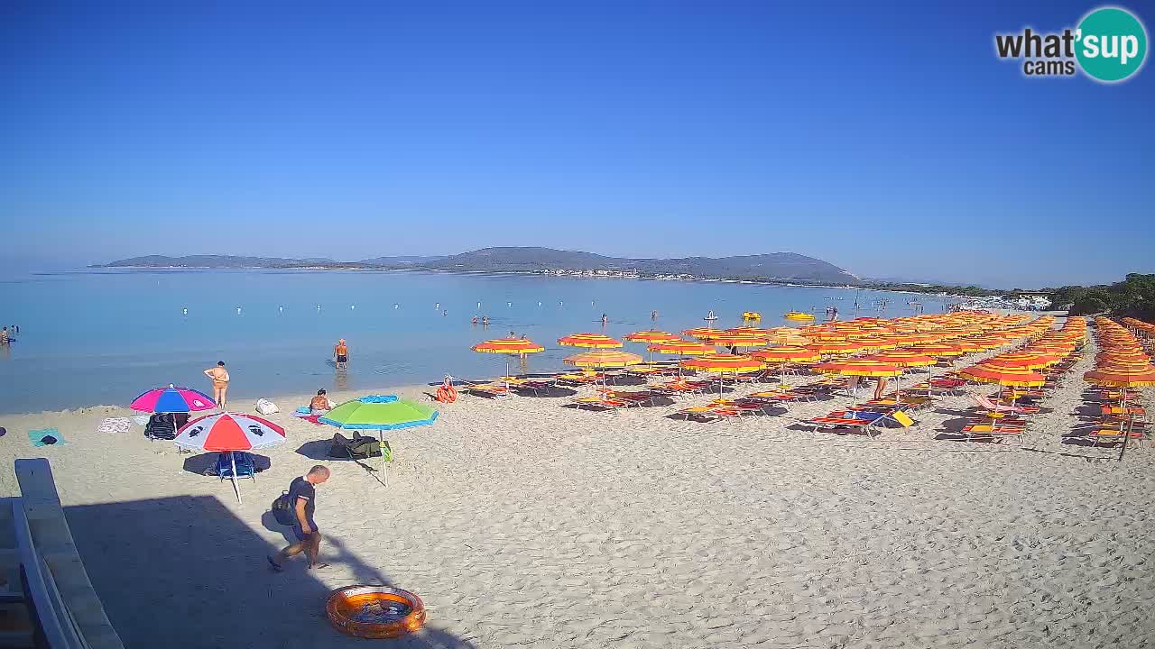 Live webcam Spiaggia Maia Pia – Alghero – Sardegna