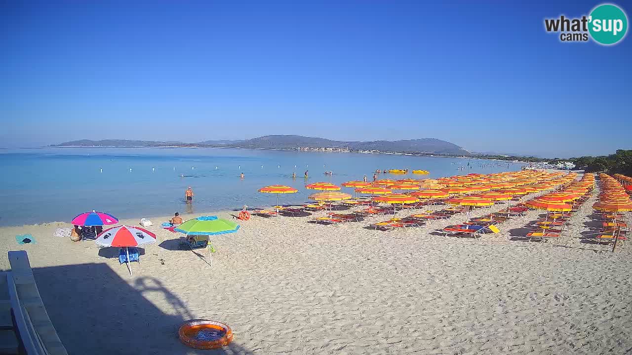 Webcam en vivo Playa de Maia Pia – Alghero – Cerdeña – Italia