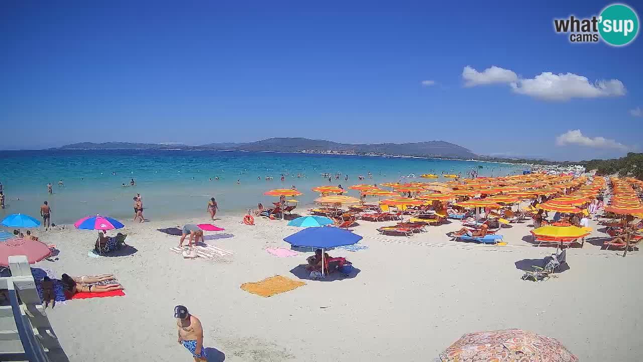 Spletna kamera plaža Maia Pia – Alghero – Sardinija – Italija