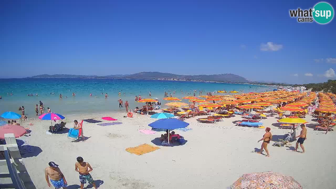 Webcam en vivo Playa de Maia Pia – Alghero – Cerdeña – Italia