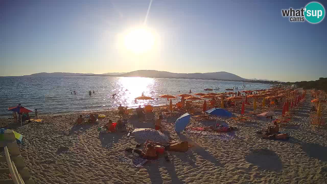 Live Webcam Strand Maia Pia – Alghero – Sardinien – Italien