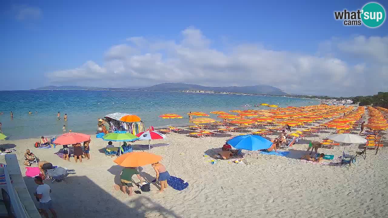 Webcam en direct Plage de Maia Pia – Alghero – Sardaigne – Italie