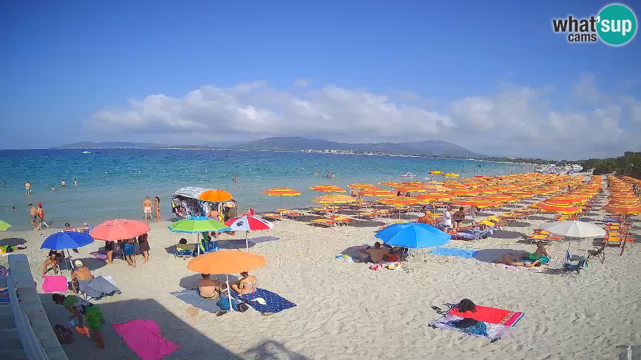 Spletna kamera plaža Maia Pia – Alghero – Sardinija – Italija