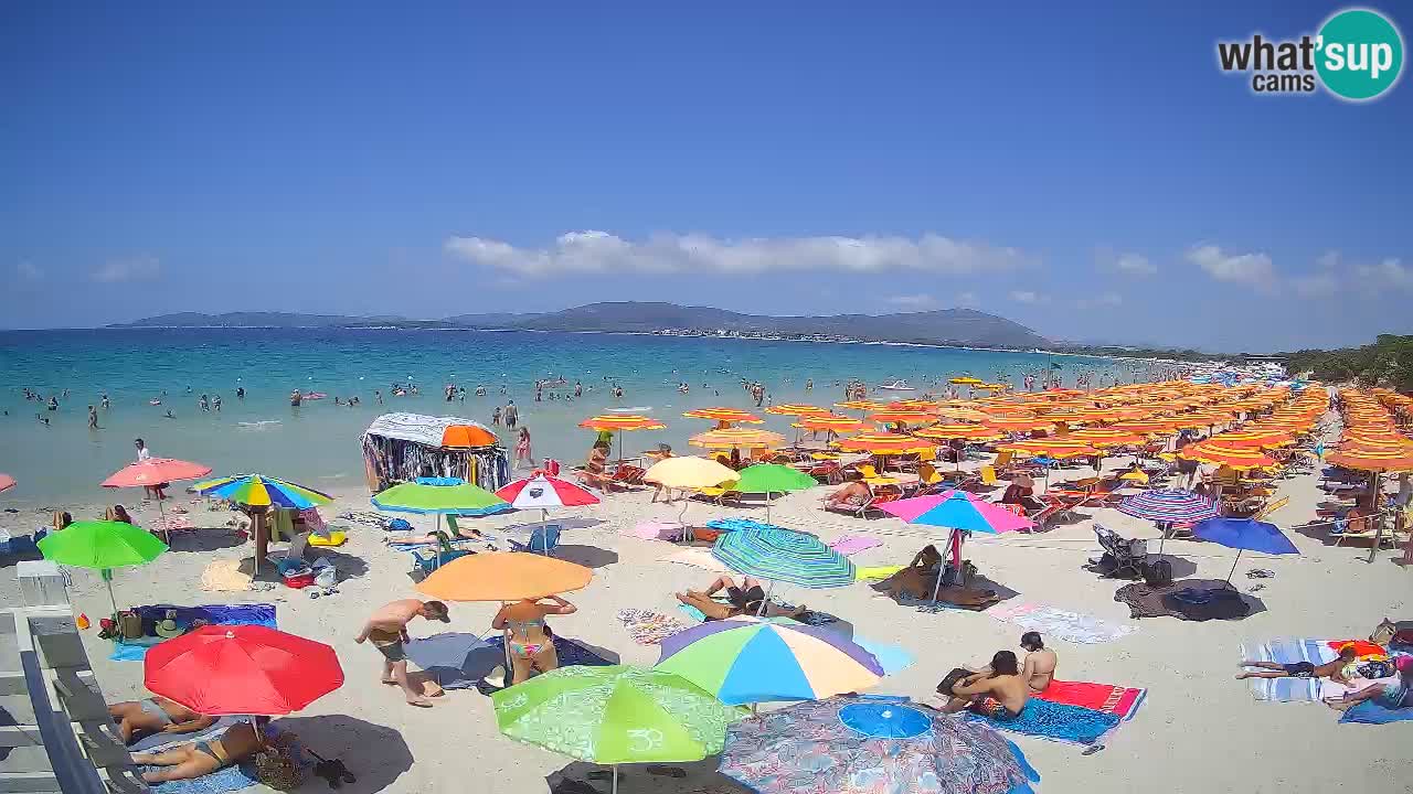 Live Webcam Strand Maia Pia – Alghero – Sardinien – Italien