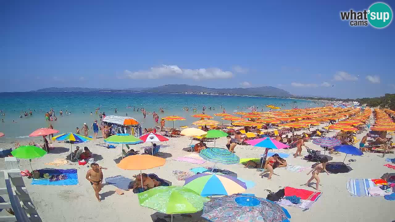 Live webcam Maia Pia beach – Alghero – Sardinia – Italy