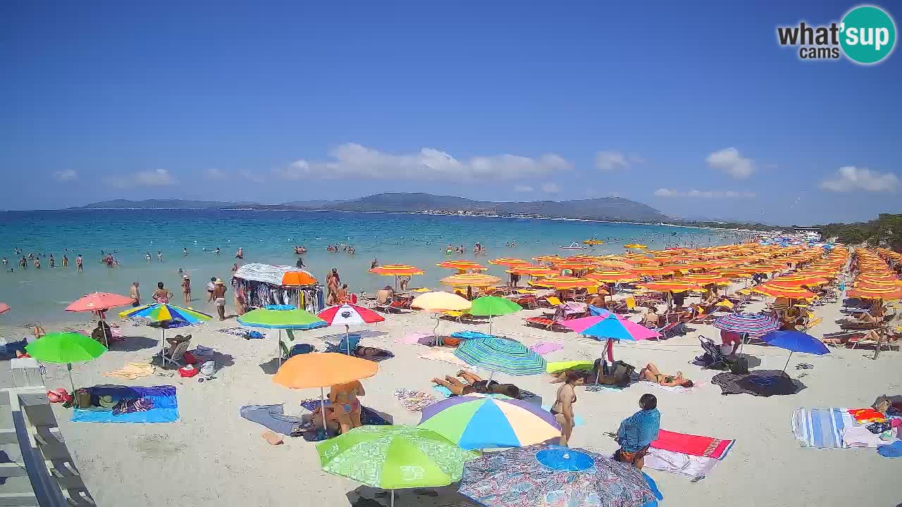 Webcam en vivo Playa de Maia Pia – Alghero – Cerdeña – Italia