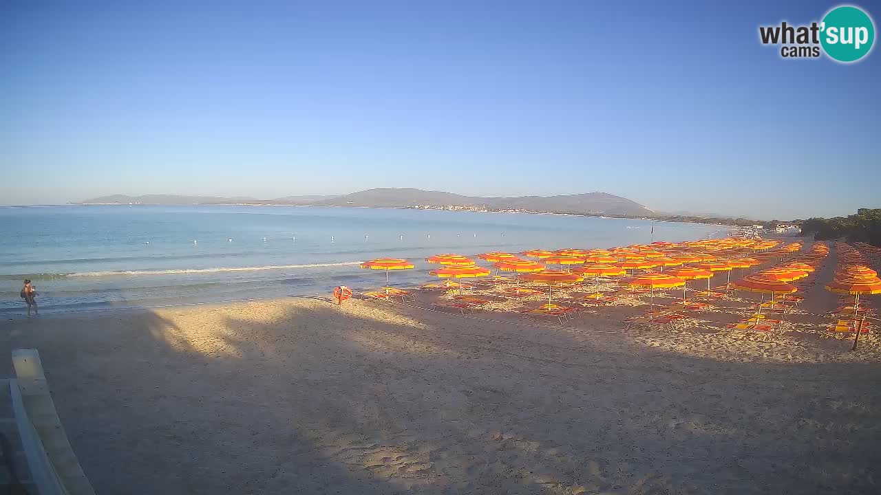 Live webcam Spiaggia Maia Pia – Alghero – Sardegna