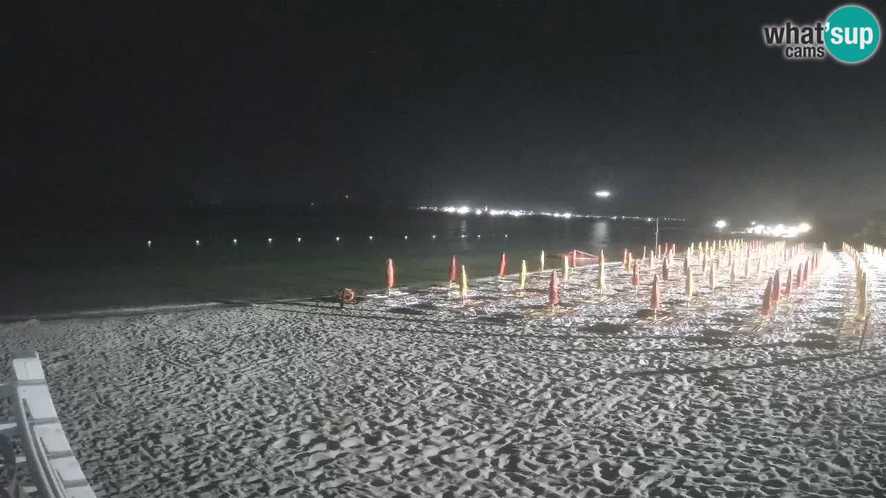 Spletna kamera plaža Maia Pia – Alghero – Sardinija – Italija