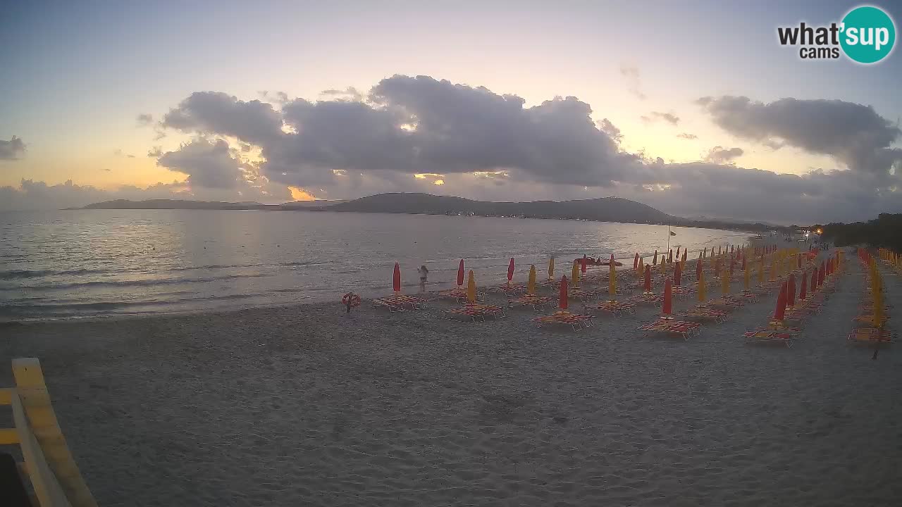 Live webcam Maia Pia beach – Alghero – Sardinia – Italy