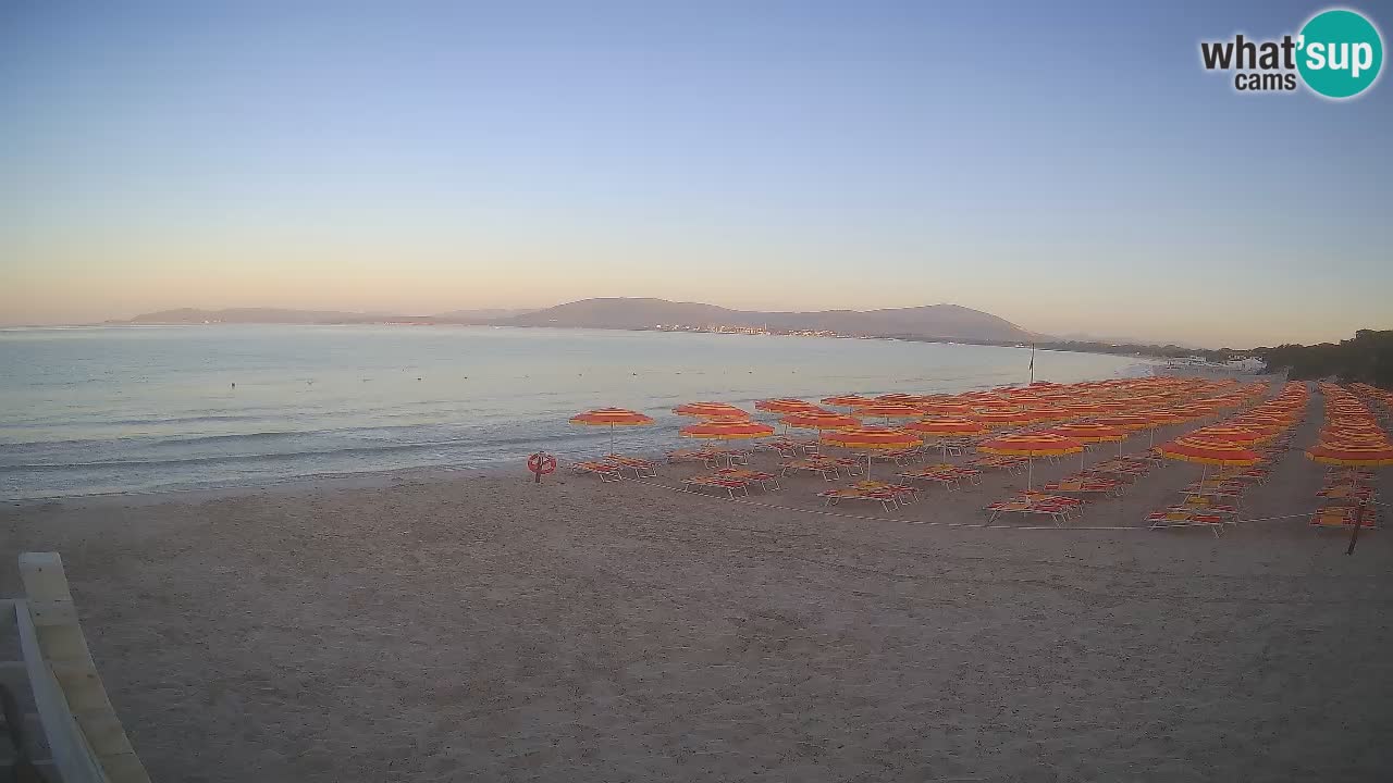 Live webcam Spiaggia Maia Pia – Alghero – Sardegna