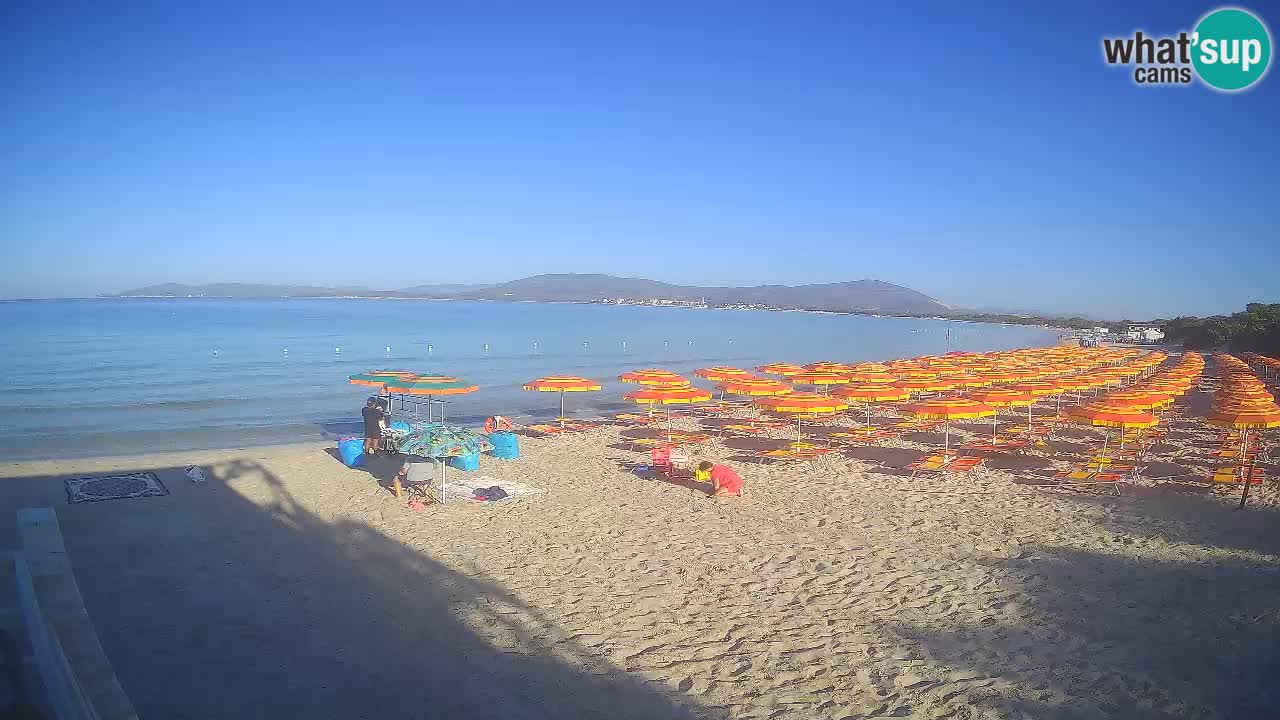 Webcam en vivo Playa de Maia Pia – Alghero – Cerdeña – Italia