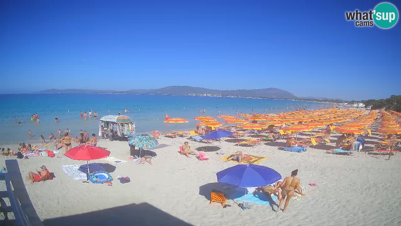 Live webcam Maia Pia beach – Alghero – Sardinia – Italy