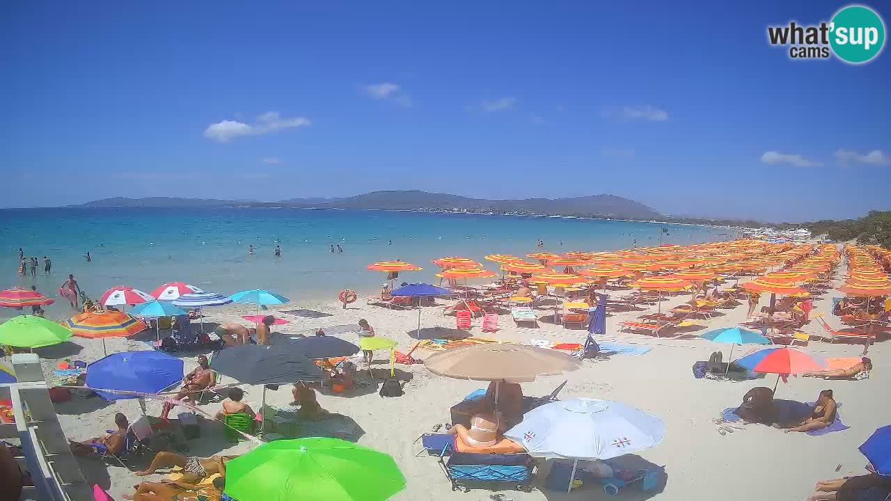 Live webcam Maia Pia beach – Alghero – Sardinia – Italy