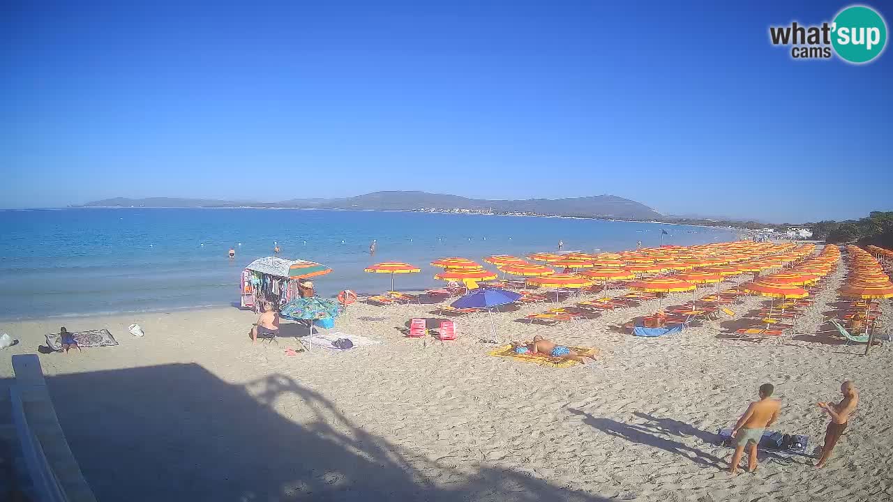 Live webcam Spiaggia Maia Pia – Alghero – Sardegna