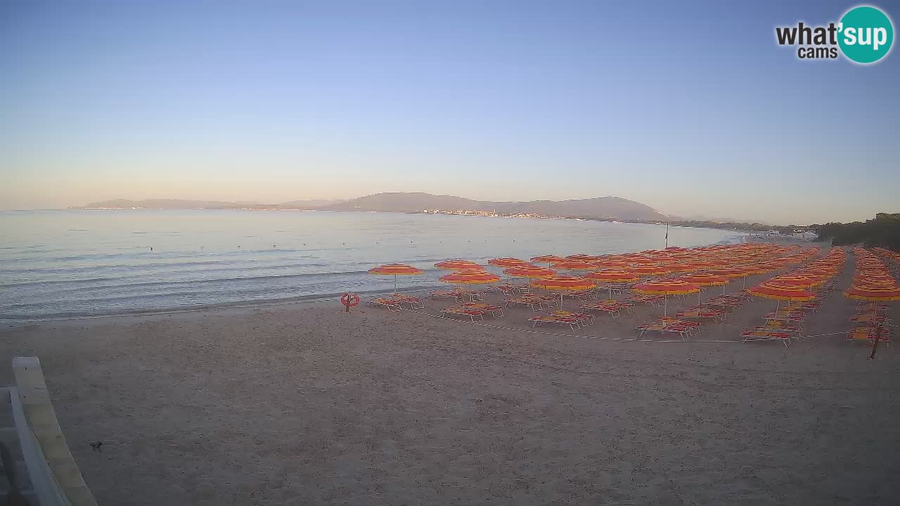 Live webcam Maia Pia beach – Alghero – Sardinia – Italy