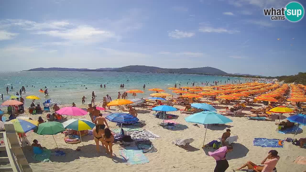 Webcam en vivo Playa de Maia Pia – Alghero – Cerdeña – Italia