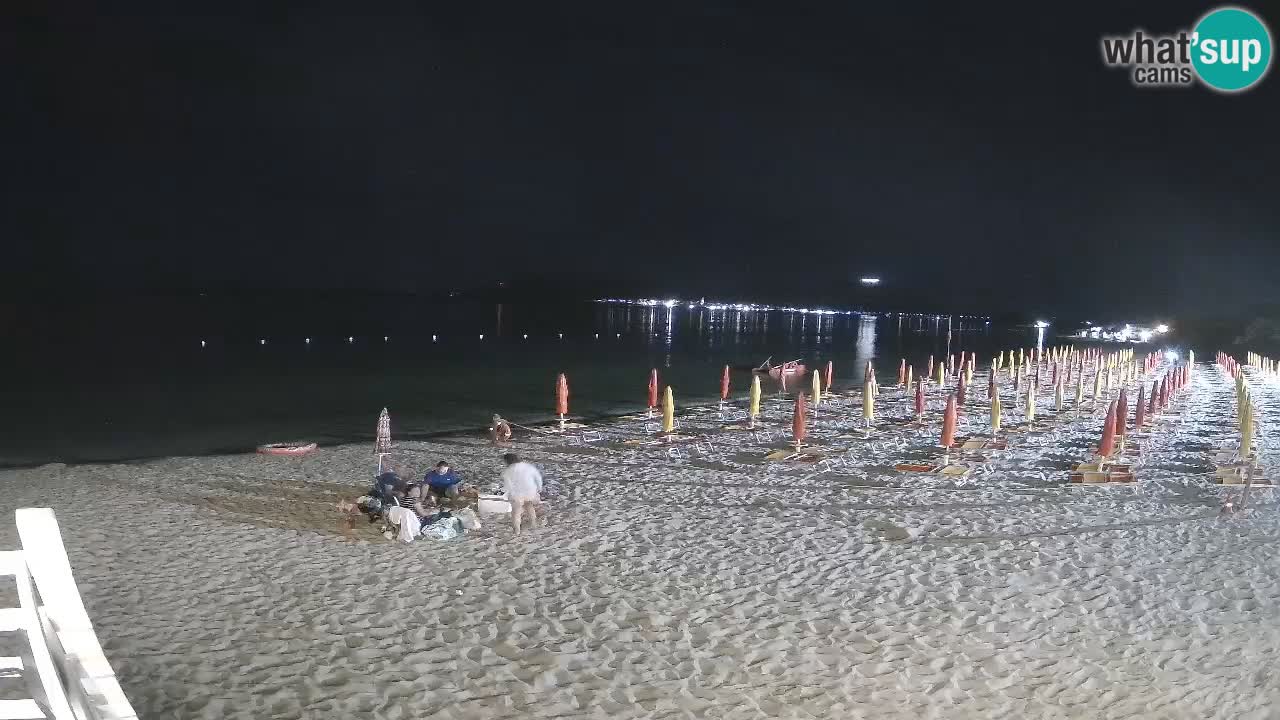 Spletna kamera plaža Maia Pia – Alghero – Sardinija – Italija