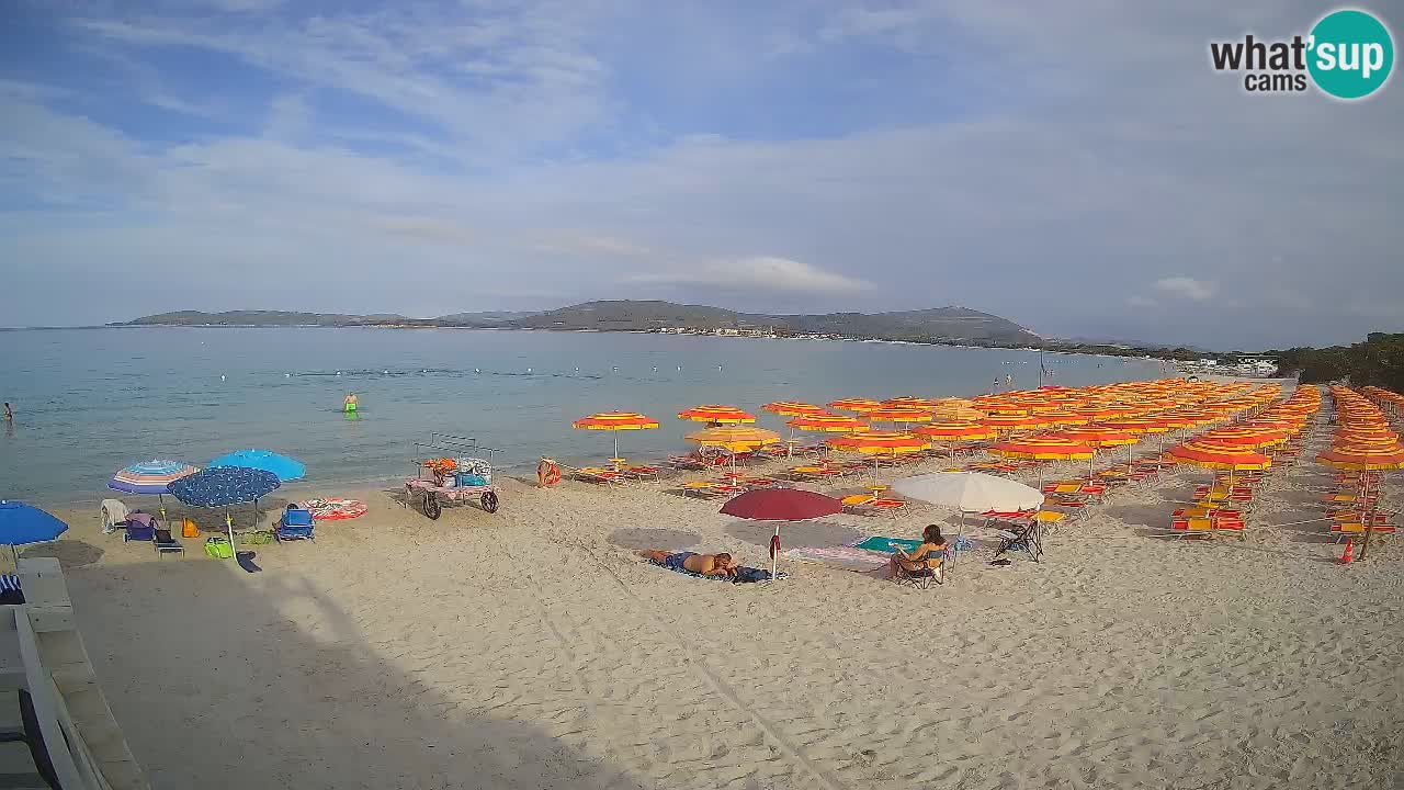 Spletna kamera plaža Maia Pia – Alghero – Sardinija – Italija