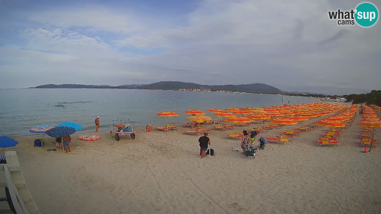 Webcam en direct Plage de Maia Pia – Alghero – Sardaigne – Italie