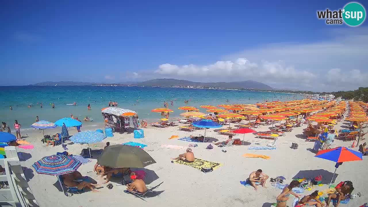 Live webcam Spiaggia Maia Pia – Alghero – Sardegna