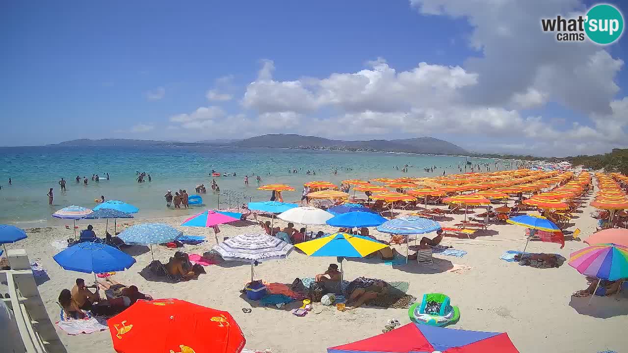 Live webcam Maia Pia beach – Alghero – Sardinia – Italy