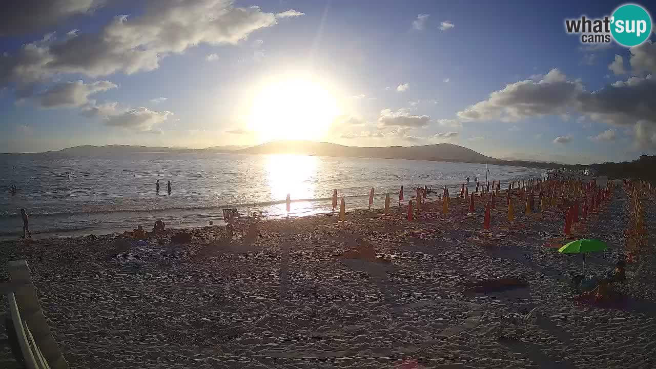 Spletna kamera plaža Maia Pia – Alghero – Sardinija – Italija