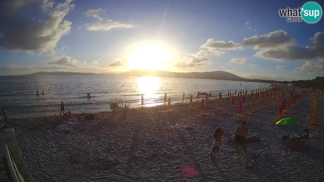 Spletna kamera plaža Maia Pia – Alghero – Sardinija – Italija