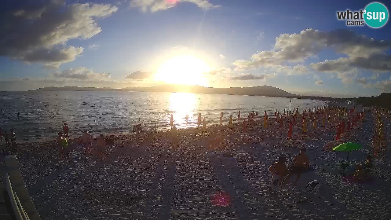 Live Webcam Strand Maia Pia – Alghero – Sardinien – Italien