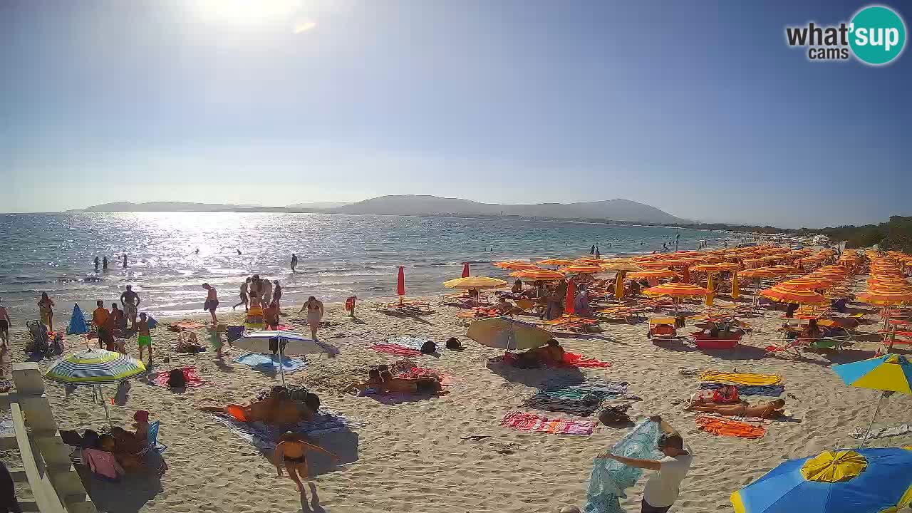 Live Webcam Strand Maia Pia – Alghero – Sardinien – Italien