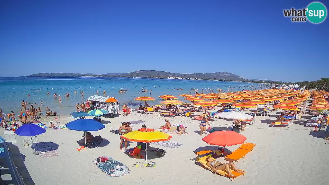 Live Webcam Strand Maia Pia – Alghero – Sardinien – Italien
