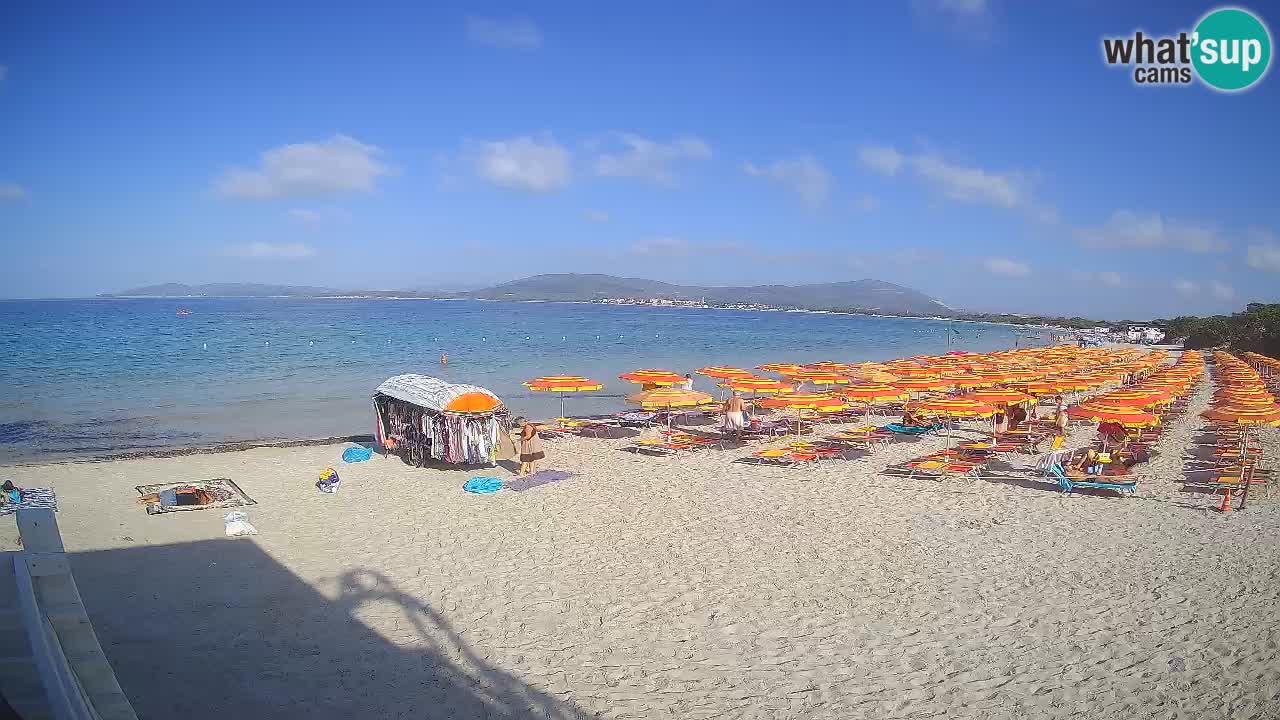 Live Webcam Strand Maia Pia – Alghero – Sardinien – Italien