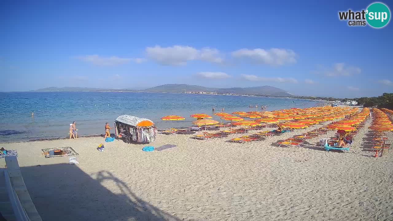 Live Webcam Strand Maia Pia – Alghero – Sardinien – Italien