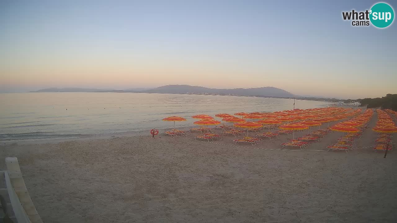 Live webcam Maia Pia beach – Alghero – Sardinia – Italy