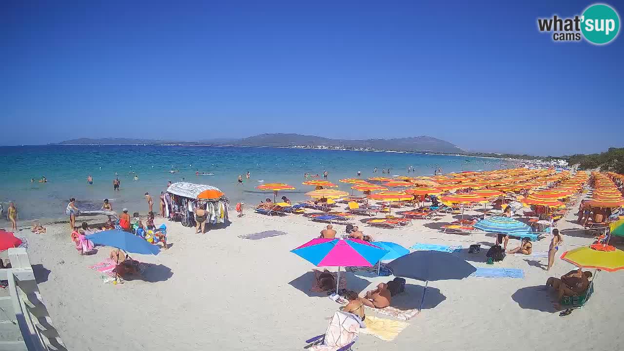 Webcam en vivo Playa de Maia Pia – Alghero – Cerdeña – Italia