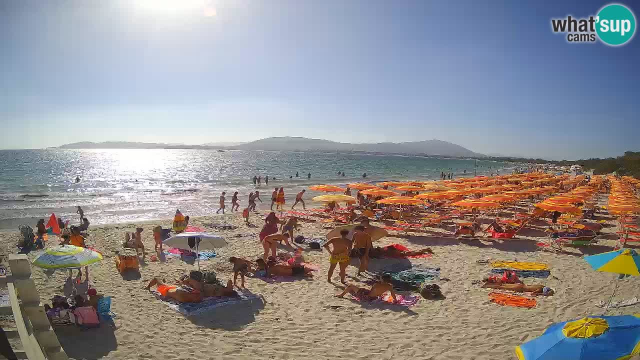 Spletna kamera plaža Maia Pia – Alghero – Sardinija – Italija