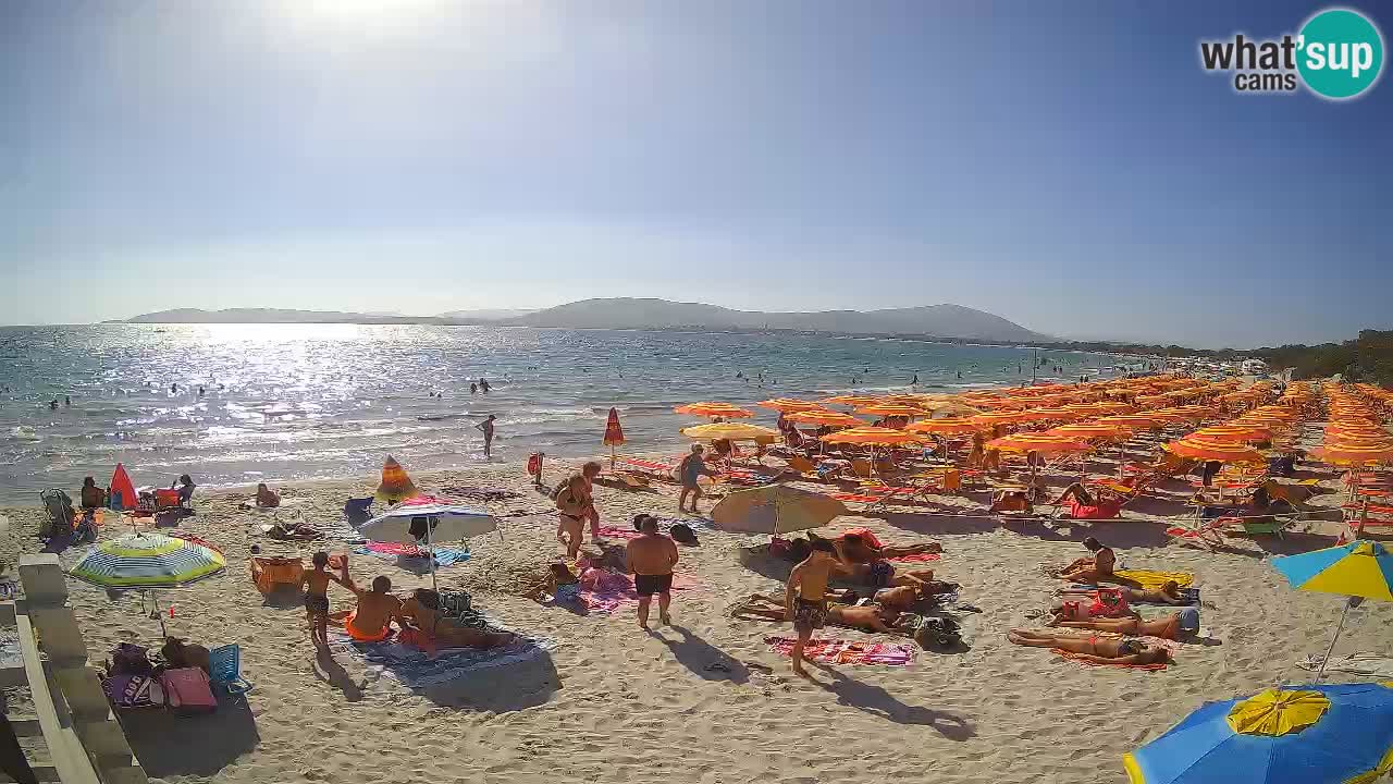 Spletna kamera plaža Maia Pia – Alghero – Sardinija – Italija