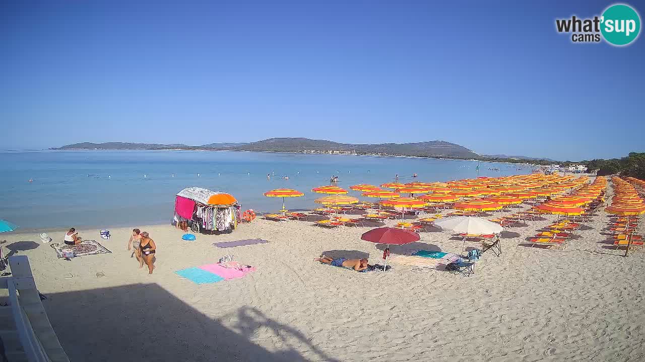 Webcam en vivo Playa de Maia Pia – Alghero – Cerdeña – Italia