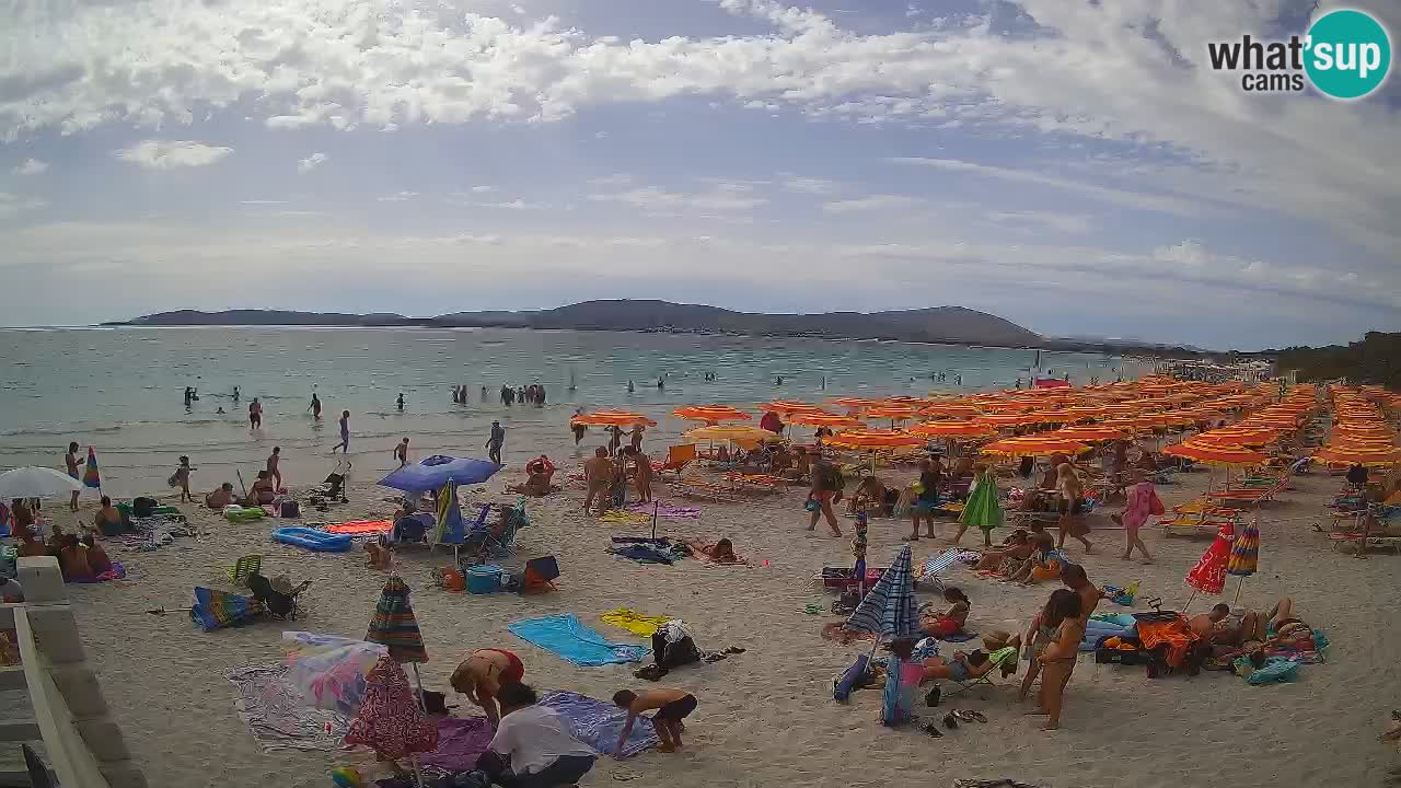 Live webcam Maia Pia beach – Alghero – Sardinia – Italy