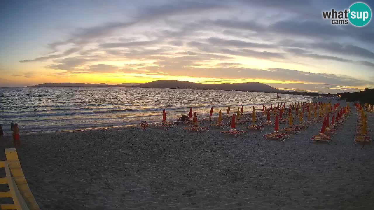 Live webcam Maia Pia beach – Alghero – Sardinia – Italy