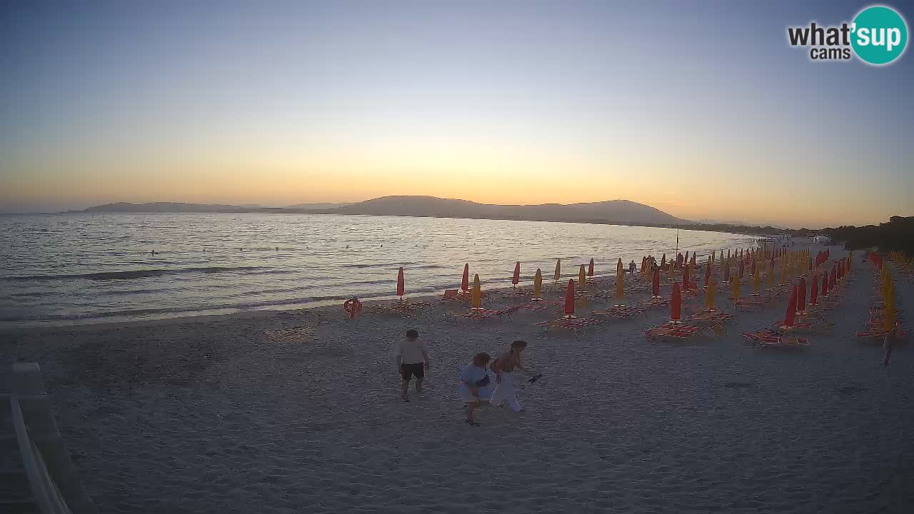 Live webcam Maia Pia beach – Alghero – Sardinia – Italy