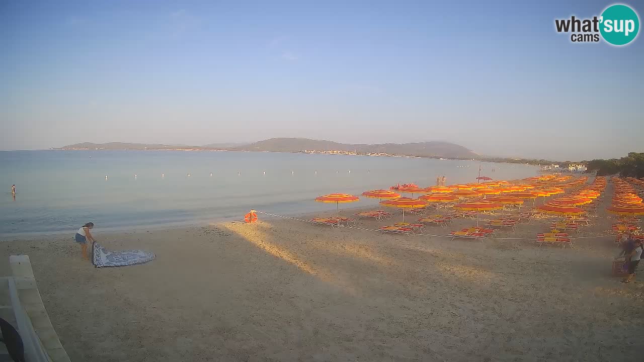 Live webcam Spiaggia Maia Pia – Alghero – Sardegna