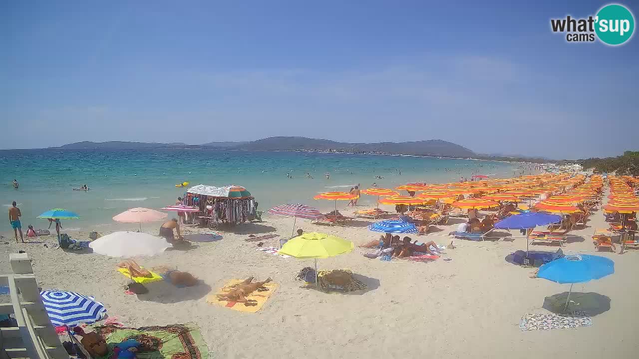 Spletna kamera plaža Maia Pia – Alghero – Sardinija – Italija