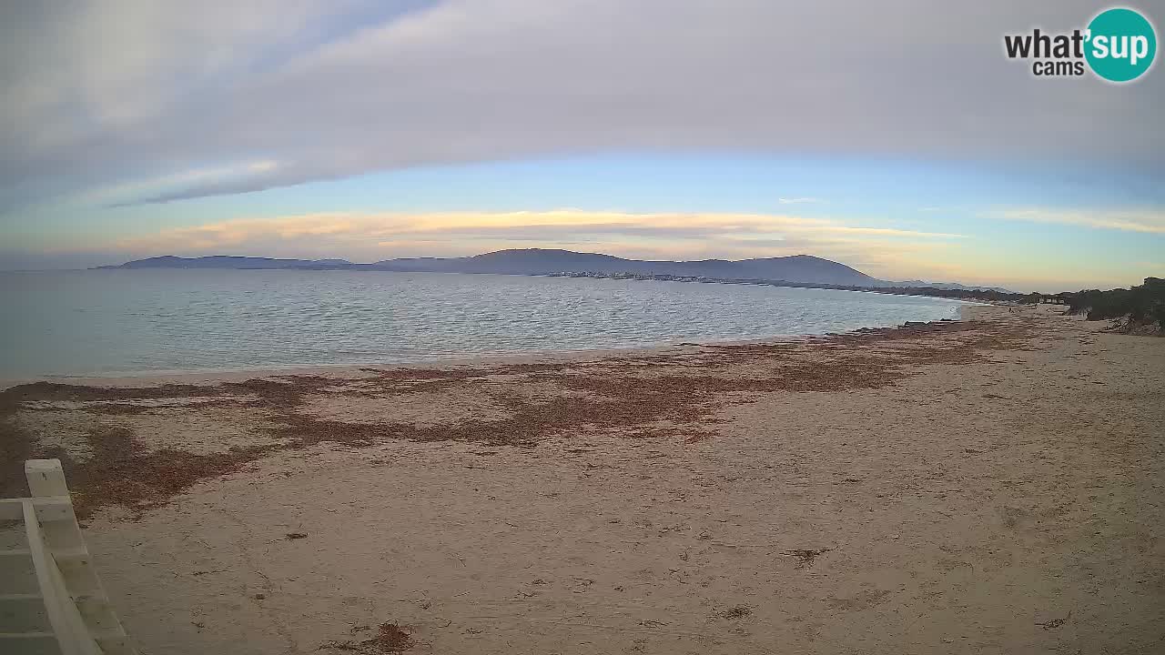 Spletna kamera plaža Maia Pia – Alghero – Sardinija – Italija