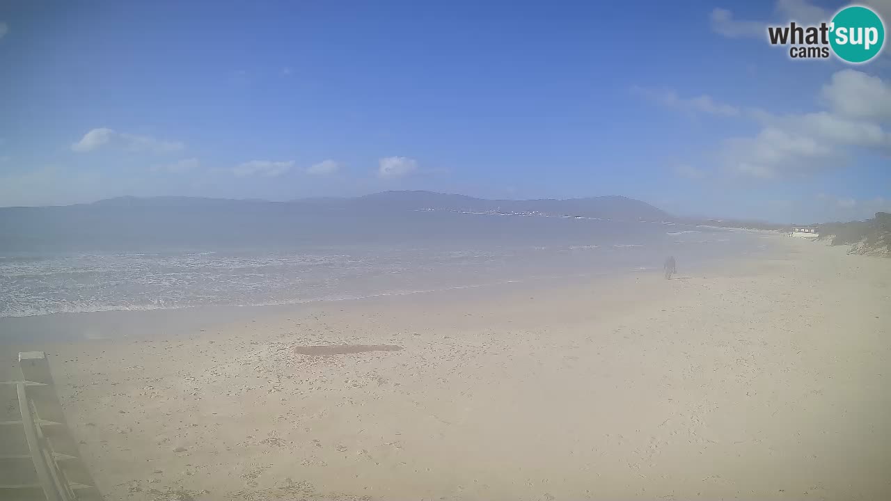 Spletna kamera plaža Maia Pia – Alghero – Sardinija – Italija