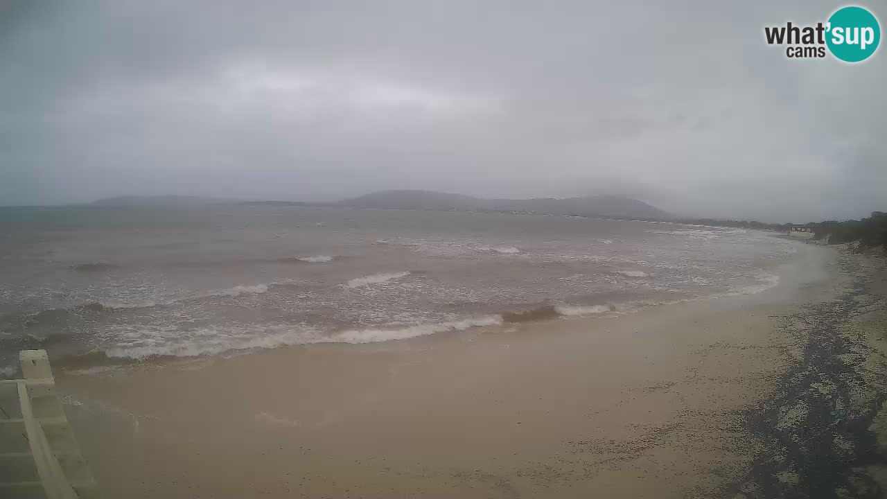 Spletna kamera plaža Maia Pia – Alghero – Sardinija – Italija