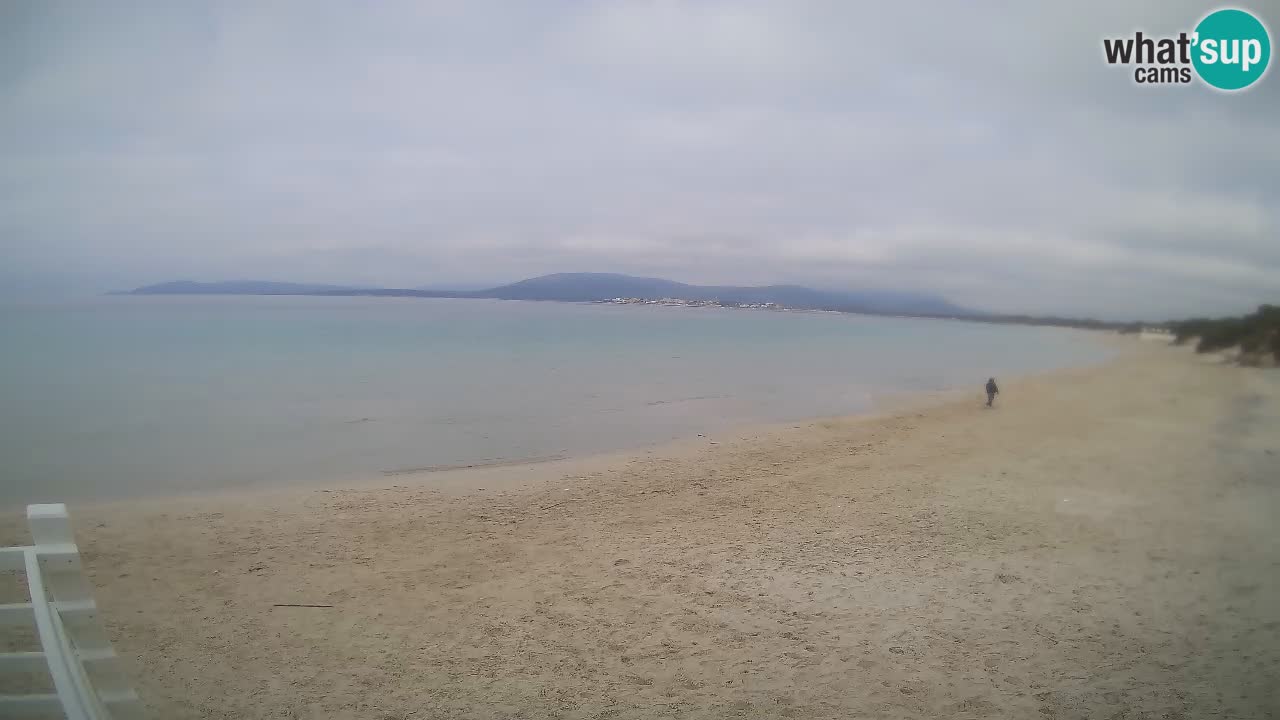 Webcam en direct Plage de Maia Pia – Alghero – Sardaigne – Italie