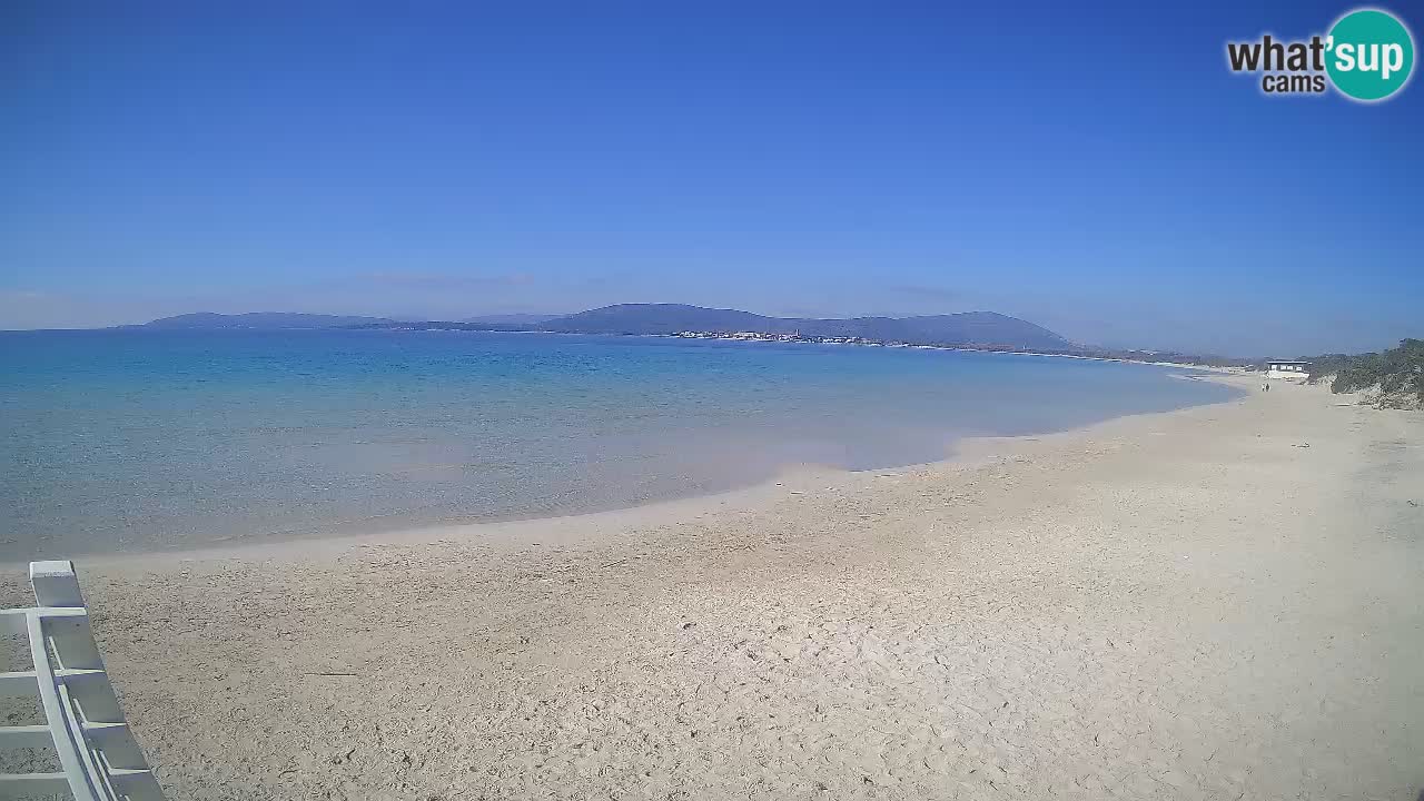 Webcam en direct Plage de Maia Pia – Alghero – Sardaigne – Italie