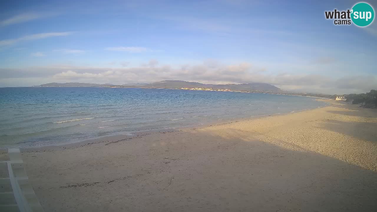 Webcam en direct Plage de Maia Pia – Alghero – Sardaigne – Italie