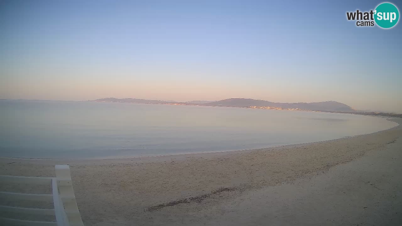 Spletna kamera plaža Maia Pia – Alghero – Sardinija – Italija