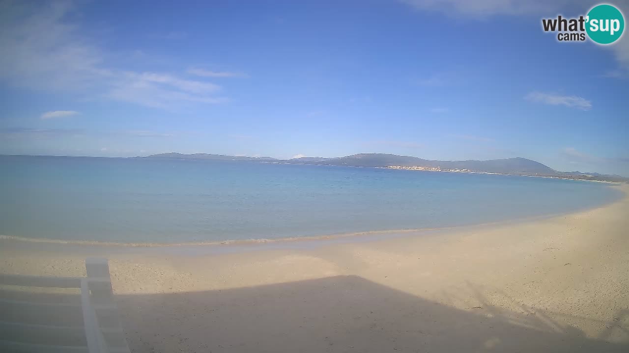 Webcam en direct Plage de Maia Pia – Alghero – Sardaigne – Italie
